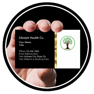 Classy Healthcare Professional Business Card