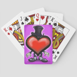 Classy Heart Playing Cards