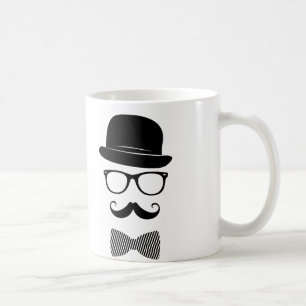 Classy hipster coffee mug