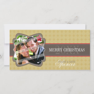 CLASSY HOLIDAY PHOTOCARD :: decorativeband 4 Card