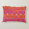 Classy Hot Pink Orange Mix Square Print
