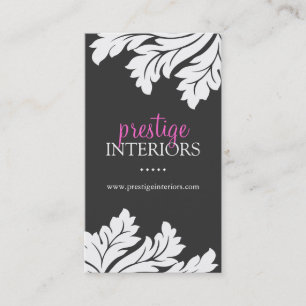 CLASSY INTERIOR DESIGNER BUSINESS CARD