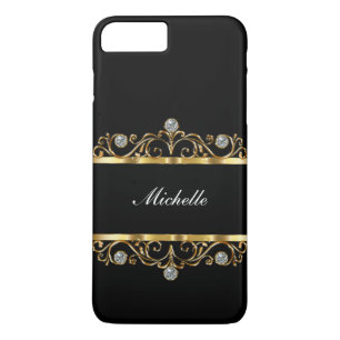 Classy Ladies Monogram Bling Style Case-Mate iPhone Case