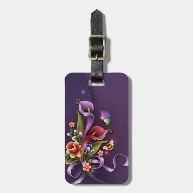 Classy Lady  Luggage Tag (Front Vertical)