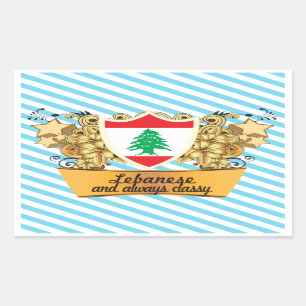 Classy Lebanese Sticker
