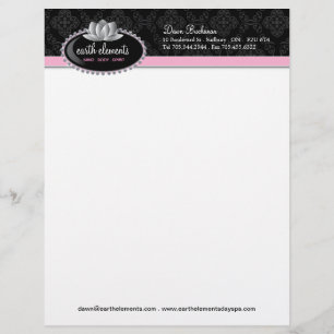 Classy Letterhead with Lotus