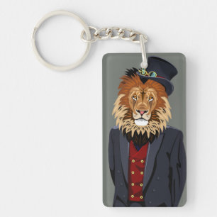Classy Lion Keychain