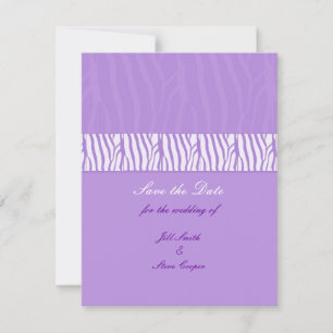 Classy Mauve Save the Date
