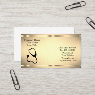 Classy Medical  Business Card