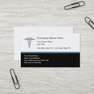 Classy Medical Business Cards