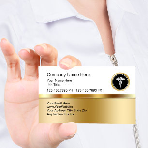 Classy Medical Business Profile Card
