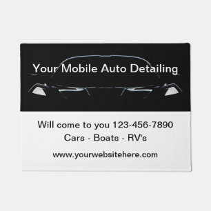 Classy Mobile Auto Detailing Doormat