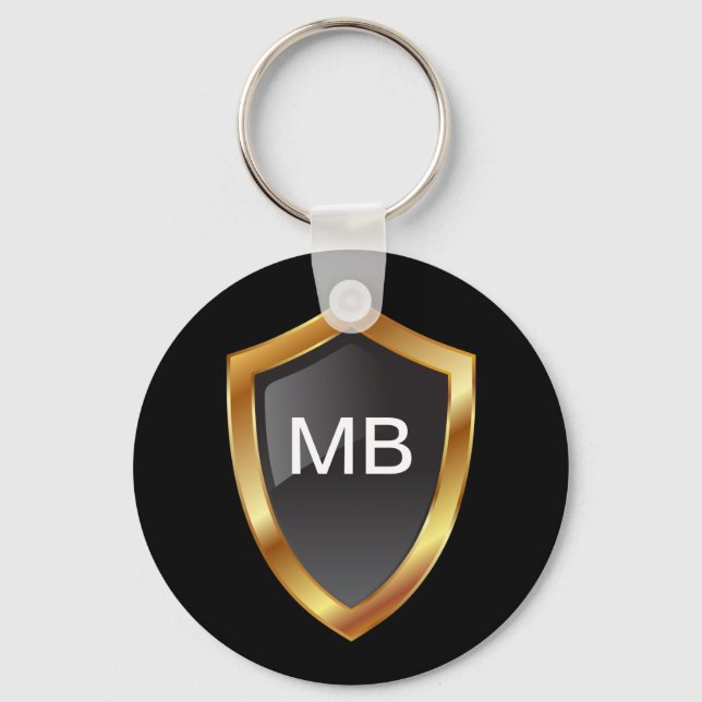 Classy Monogram Keychains (Front)