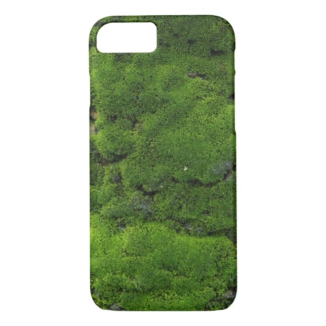Classy Moss Green Texture iPhone 7 Case (Back)