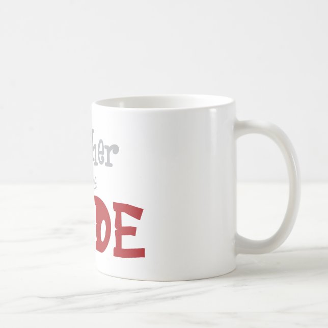 Classy Mother of Bride Coffee Mug (Right)