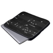 Classy Music Laptop Case