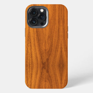 Classy Nautical Teak Wood Texture iPhone 13 Pro Max Case
