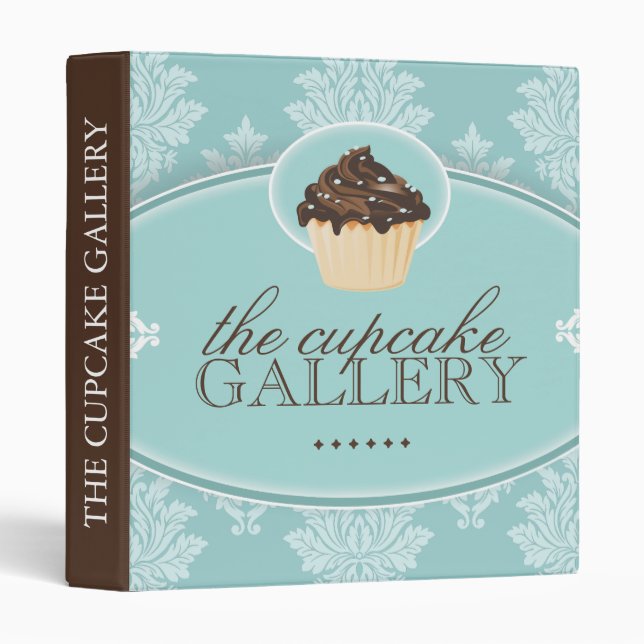 Classy Pastry Chef Portfolio Binder (Front/Spine)