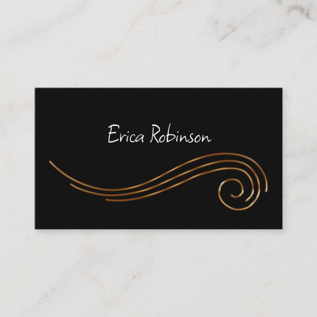Classy Personal Concierge Business Cards New (Front)