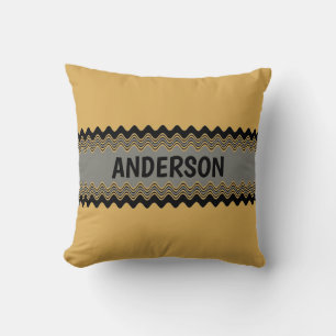 Classy Personalizable Throw Pillow
