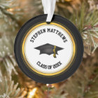 Classy Personalized Graduation Cap and Tassel