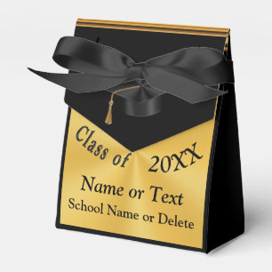 Classy Personalized Graduation Favour Boxes