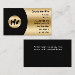 Classy Pet Business cards