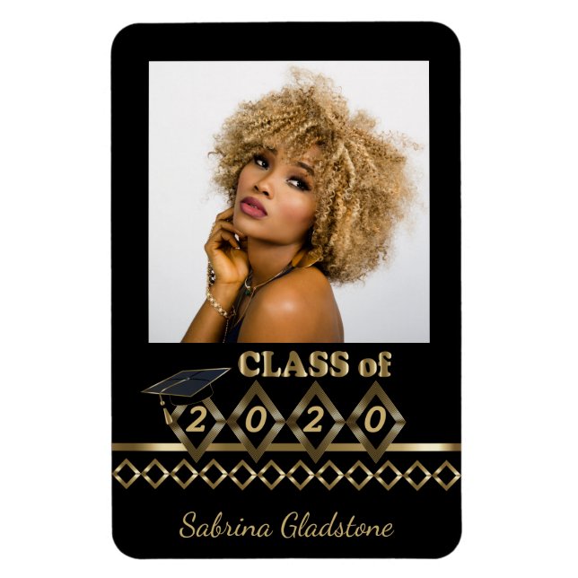 Classy Photo Graduation - 20XX Magnet (Vertical)