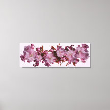 Classy pink cherry blossom fine art panorama