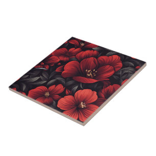 Classy Portuguese Rose Ceramic Tiles