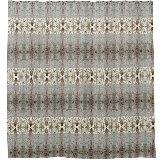 Classy Print Design With Blue Grey (Front)