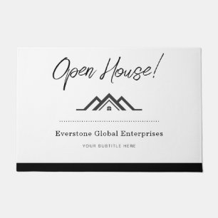 Classy Real Estate Agent Business Doormat