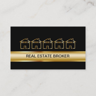 Classy Real Estate Business Cards
