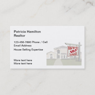 Classy Real Estate Theme Business Card