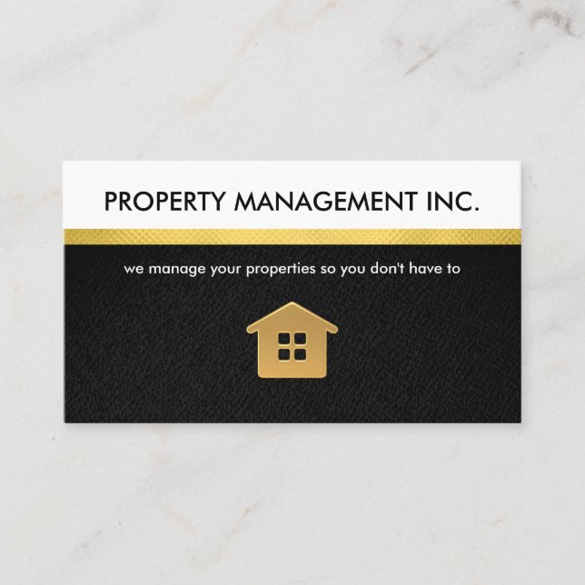 Classy Real Realtor Theme Business Card Template (Front)