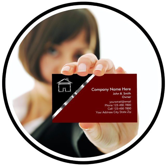 Classy Realtor Cartes de visite immobiliers (Créateur téléchargé)