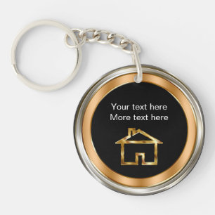 Classy Realtor Keychains