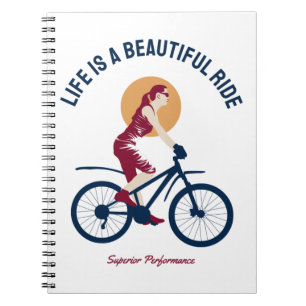 Classy Rider - Life is a Beautiful Ride Notebook
