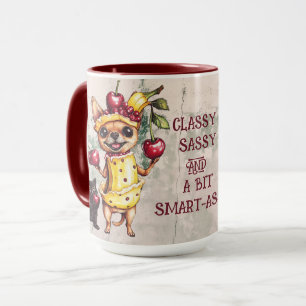 CLASSY SASSY AND A BIT SMART-ASSY MUG