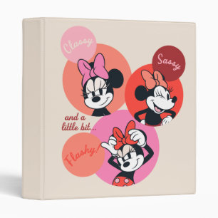 Classy Sassy and a Little Bit Flashy Minnie Binder