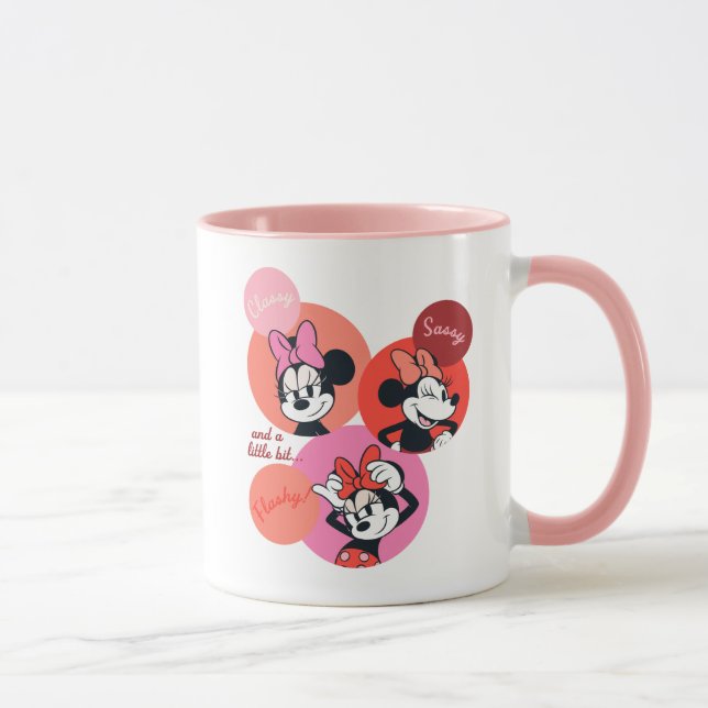Classy Sassy and a Little Bit Flashy Minnie Mug (Right)