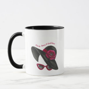 Classy, Sassy, Confident Lady Silouhette Mug