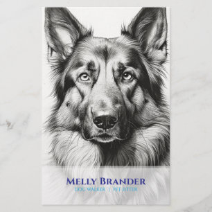 Classy Shepherd Dog Flyer