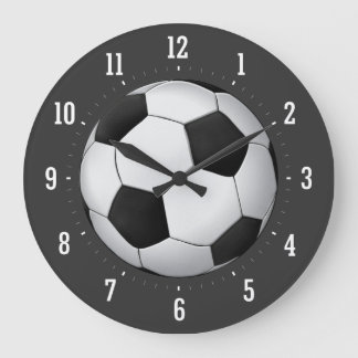 Classy Soccer Ball | Cool Gifts Large Clock