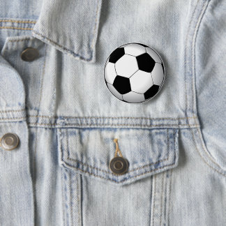 Classy Soccer Ball | Sport Gifts 2 Inch Round Button