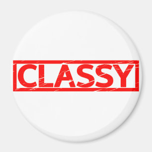 Classy Stamp Magnet