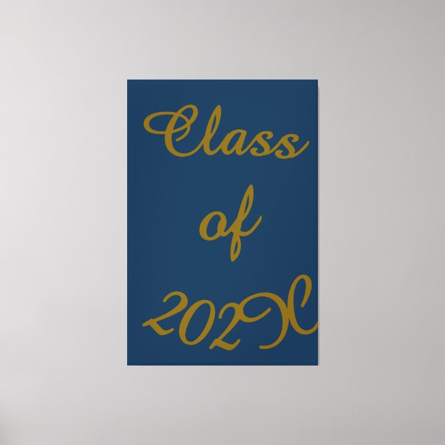 Classy Stretched Canvas Print (Front)