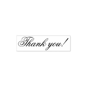 Classy Thank You Self-inking Stamp