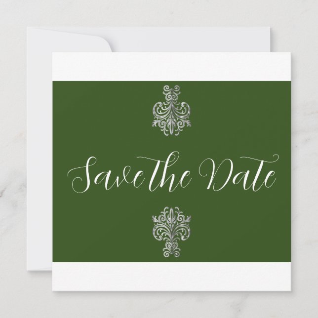 Classy Two Colour's Save The Date (Front)