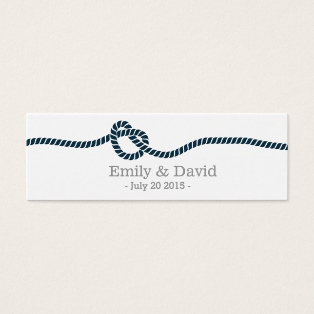 Classy Tying Mariage Knot Website Insérer une cart (Devant)